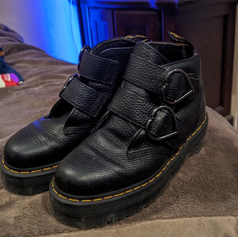 Devon Heart Doc Martens